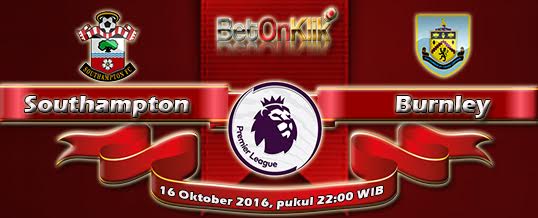 Prediksi Skor Southampton Vs Burnley 16 Oktober 2016